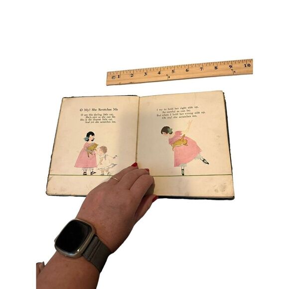 TALES OF LITTLE CATS by Carrie Jacobs Bond 1st Ed Katherine Sturges Dodge 1918 - Picture 12 of 16